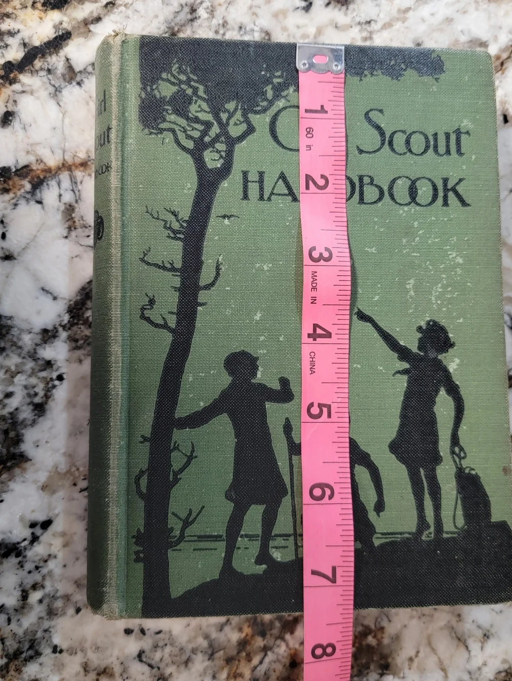 Vintage Girl Scout Hardback Handbook Copyright 1920 Revised Edition 1929 NYC